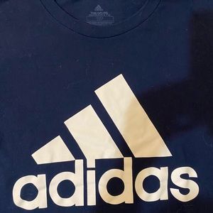 Adidas men’s navy t-shirt.